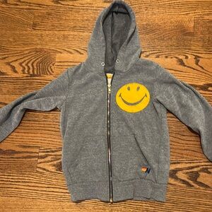 Size 8 Aviator Nation Zip Up Hoodie